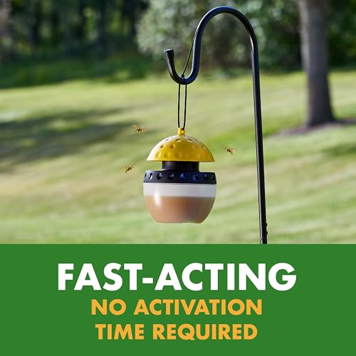 Spectracide Wasp, Hornet & Yellowjacket Trap, 1 Count - size: Trap (Pack of 1)