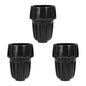Hose To 1/2 Inch Irrigation Tubing Adapter, 3 Pack Faucet Garden Hose Adapter 3/4" To 1/2" Drip Tube 3/4 Inch FHT To 1/2 Inch Drip Adapter Fittings for Garden Irrigation System - size: 3/4" to 1/2" Faucet Adapter