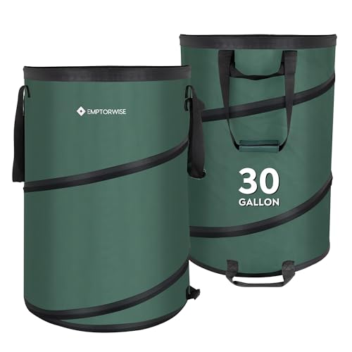 2-Pack 30-Gallon Collapsible Trash Cans, Pop-Up, RV & Camping