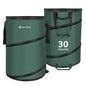 2-Pack 30-Gallon Collapsible Trash Cans, Pop-Up, RV & Camping