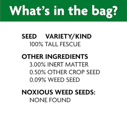 Scotts Professional Turfgrass Seed Tall Fescue Mix, 50 lbs. - size: 50 lb.
