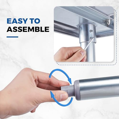 Profeeshaw Stainless Steel Prep Table 24''x36'' NSF Commercial Workbench - color: No Backsplash, size: 24''x36''