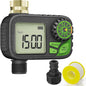 Programmable Digital Sprinkler Water Hose Irrigation Timer for Lawn - color: Dark Gray