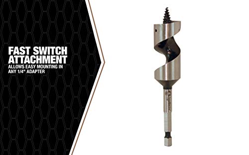Southwire BIT;WOOD AUGER 7/8" X 4.5" (WAB7/8X4-1/2 - size: 7/8 X 4.5 Inch