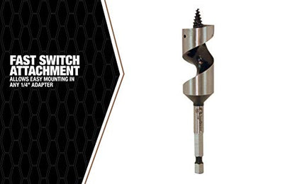 Southwire BIT;WOOD AUGER 7/8" X 4.5" (WAB7/8X4-1/2 - size: 7/8 X 4.5 Inch