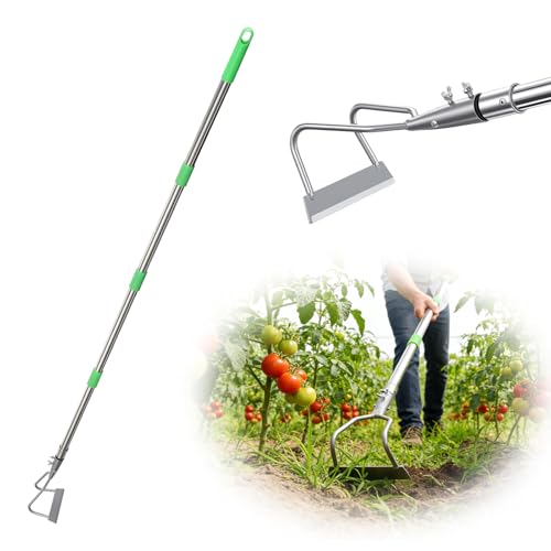 COCONUT 65" Heavy Duty Hand Weeder Puller Tool with Long Handle