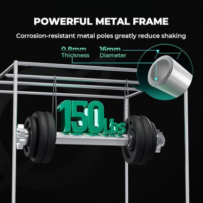 Mars Hydro 2x4 Smart Grow Tent Kit FC-4000 Grow Light Indoor Plant Growing - size: 48" × 24" × 70"
