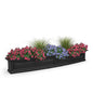 Mayne Inc. Nantucket 6ft Window Box - Black - 72in L x 11.6in W x 10.2in H - with 6.5 Gallon Built-in Water Reservoir (4848-B) - color: Black, size: 72in