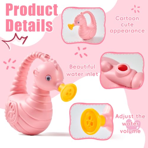 Small Watering Can - 1/4 Gallon - Pink - color: Pink