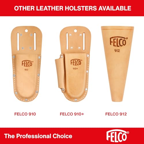 Felco F910 Leather Holster - style: Leather Plus