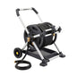 Gorilla Mobile Aluminum Garden Hose Reel, 225 Ft, Zero-Rust, No-Leak Brass - size: 225 FT