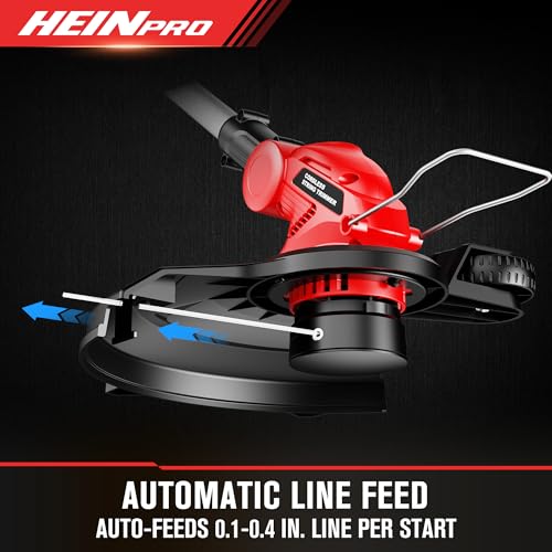 HEINPRO Cordless String Trimmer Compatible with Milwaukee M18 Battery - size: 12.01-INCH