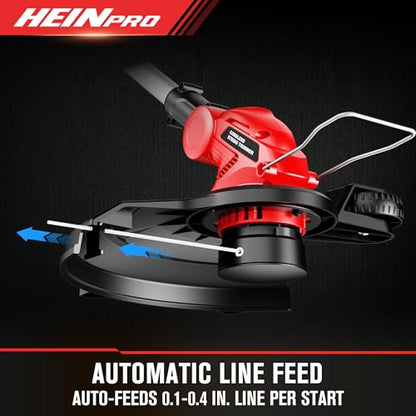 HEINPRO Cordless String Trimmer Compatible with Milwaukee M18 Battery - size: 12.01-INCH