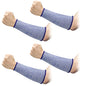 REDANHA Arm Protection Sleeves Level 5 Protection Cut Burn Resistant Sleeve Anti Abrasion Forearm Cover Protector - color: Blue