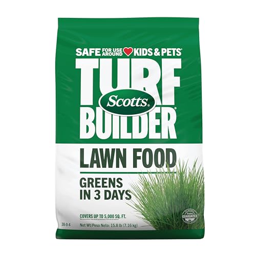 Scotts Turf Builder Lawn Food, 15.8 lbs. - size: 5,000 sq. ft.