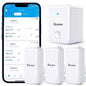 Govee Hygrometer Thermometer 3 Pack, Mini Humidity Sensor with Gateway - style: BT Gateway + 3 Sensors