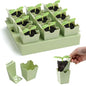 Seed Starter Tray with Lift-Out Handles for Easy Transplanting