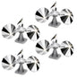 4 Pack Bird Scare Reflective Device, Wind Spinner with ABS Base - size: 4P