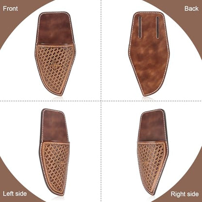 Leather Tool Sheath for Ratchet Pruning Shears, Garden Secateurs Heavy Duty