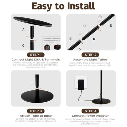 Grow Lights for Indoor Plants, 40W Full Spectrum Tall Grow Light, 85 Inch - size: 2300-6500K with 4/8/12H Timer