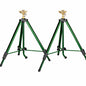 2-Pack Orbit 1/2 -inch Heavy-Duty Brass Impact Sprinkler on Adjustable 22-48-inch Metal Tripod Base - style: 2-Pack Brass Impact Sprinkler