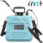 DEGGE Battery Powered Sprayer 2 Gallon, 7.4V Powerful Electric Pump Sprayer