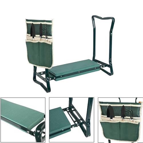 findmall Garden Kneeler and Seat Folding Gardening Stool Multifunctional Gardens Kneeling Bench for Kneelings and Sitting