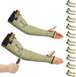 Schwer 10 Pairs CORE ANSI A5 Cut Resistant Sleeves, Flame-resistant, S081 - size: 10 Pairs