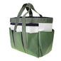 Garden Tool Bag with Pockets Canvas Heavy-duty Large Garden Plant Tool Organizer Bag Carrier Gardening Storage Tote