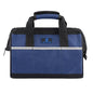 Tool Bag 13'', Wide Mouth Tool Organizer for Tool Storage, Heavy Duty and Water Proof, Blue & Black - size: 13 inch