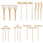 24 PCS DIY Sand Zen Garden Tools, Mini Zen Garden Rake Sets for Serenity and Spiritual Meditation, Tasteful and Elegant Zen Garden Accessories for Home Decor, and Father or Mother's Gift, by GNIEMCKIN