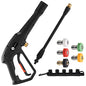 JOEJET Pressure Washer Replacement Gun with Jet Wand and 5 Nozzle Tips