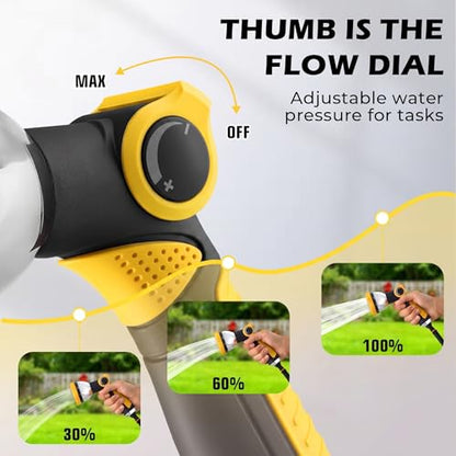 Garden Hose Nozzle High Pressure Leak Proof Spray Water Hose Nozzle Sprayer