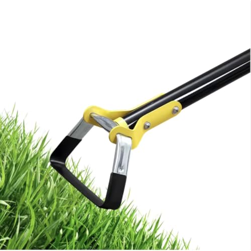 Drip Depot Stirrup Hoe with Adjustable Handle, 4" Carbon Steel Blade