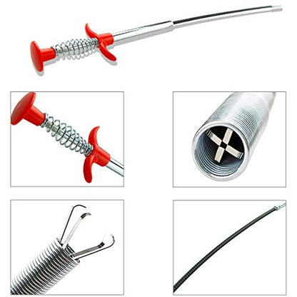 24inch Plumbing Grabber Sink Grabber Flexible Claw Pickup Tool