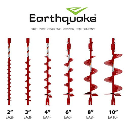 EARTHQUAKE EA2F 36-Inch Long Earth Auger with Fishtail Point - size: 2-Inch Diameter