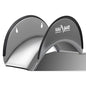 FLORA GUARD Garden Hose Holder, Heavy Duty Wall Mount Hose Hanger - color: Gray