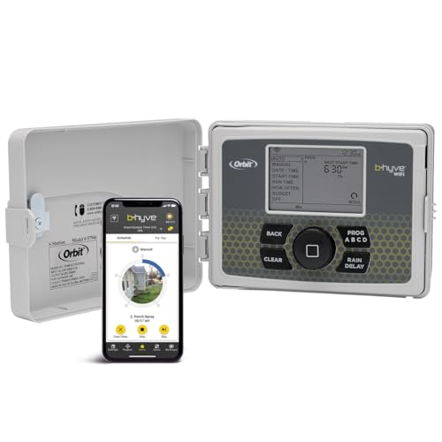 Orbit B-hyve Smart Sprinkler Controller, 6-Zone - 57946 - size: 6-Zone