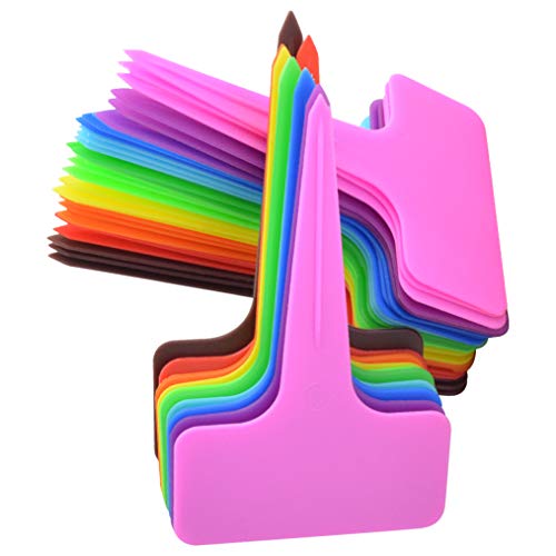 HOVEOX 200 Pcs Plastic Plant Labels Plant Name Tags Garden Labels Outdoor