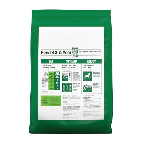 Scotts Turf Builder Lawn Food, 15.8 lbs. - size: 5,000 sq. ft.