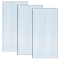 Hotop 3 Pcs Polycarbonate Greenhouse Panels Double Layer Polycarbonate Panels Waterproof UV Protected Sheet Corrugated Plastic Roof Greenhouse Replacement Cover (4' X 2' X 0.32") - size: 4' X 2' X 0.32"