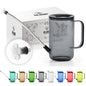 Small Watering Can Indoor Plants with Long Spout (1L, Gray) - color: Gray