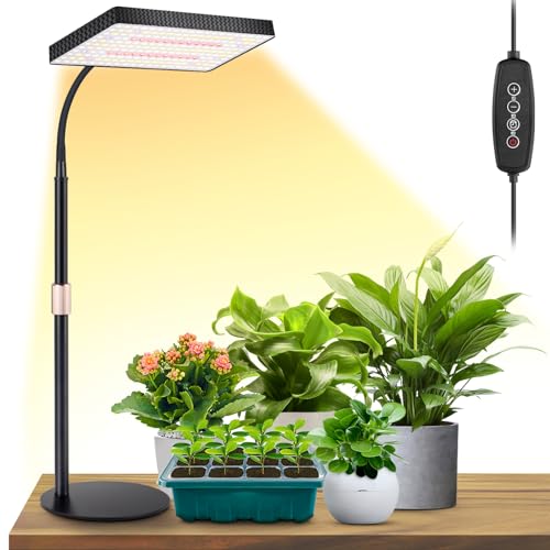 LBW Desk Grow Light, 214 LEDs Full Spectrum Plant Light for Indoor Plants - size: 1-Head