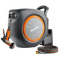 Ruvup Garden Hose Reel 5/8"x100ft Retractable Water Hose With Metal Bracket - size: 5/8" 100ft