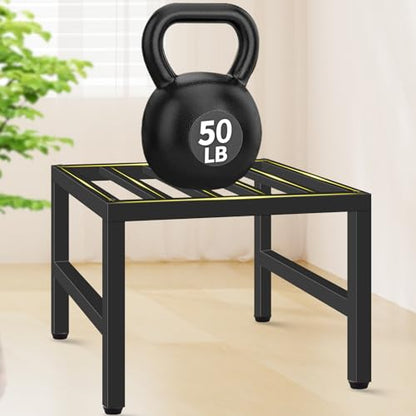 Plant Stand Indoor Outdoor, Heavy Duty Wrought Iron Pedestal Stands 2 Pack