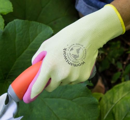 Womanswork Weeding Glove, Green, Small - color: Green, size: Small