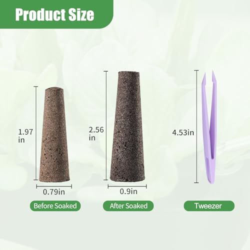 Hydroponic Grow Sponges with Seeds,Compatible with Aerogarden