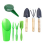 Succulent Tools Mini Garden Tools Kit 8 Pieces - color: Green