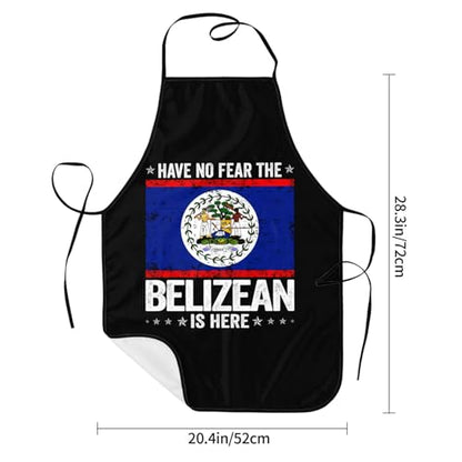 Waterproof Apron with Pockets - color: Black