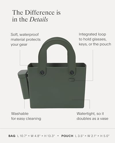 Hachiman Garden Tool Bag, Waterproof Gardening Tote